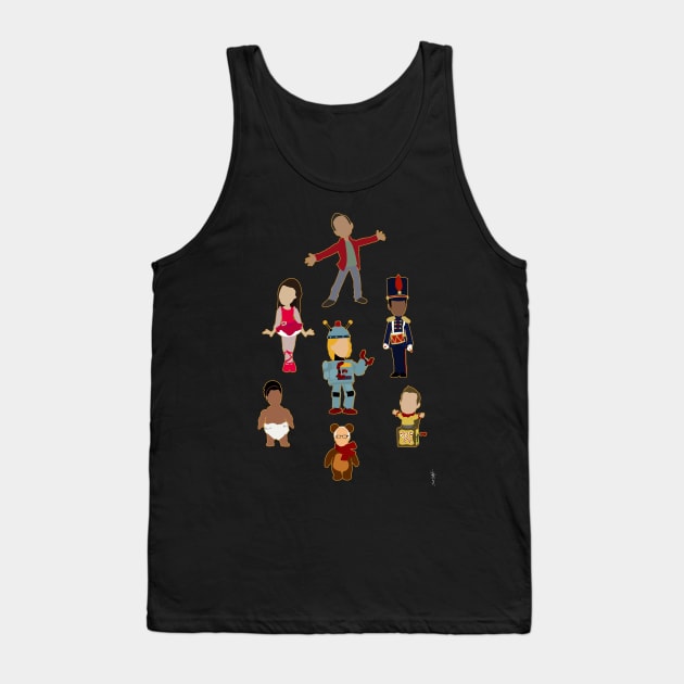 Uncontrollable Christmas (Vertical) Tank Top by doctorheadly